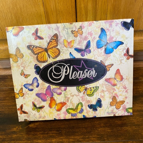 PLEASER MARY JANE SPATS PINUP RETRO VINTAGE BONNIE CLYDE HEELS SIZE 9 - Picture 4 of 17